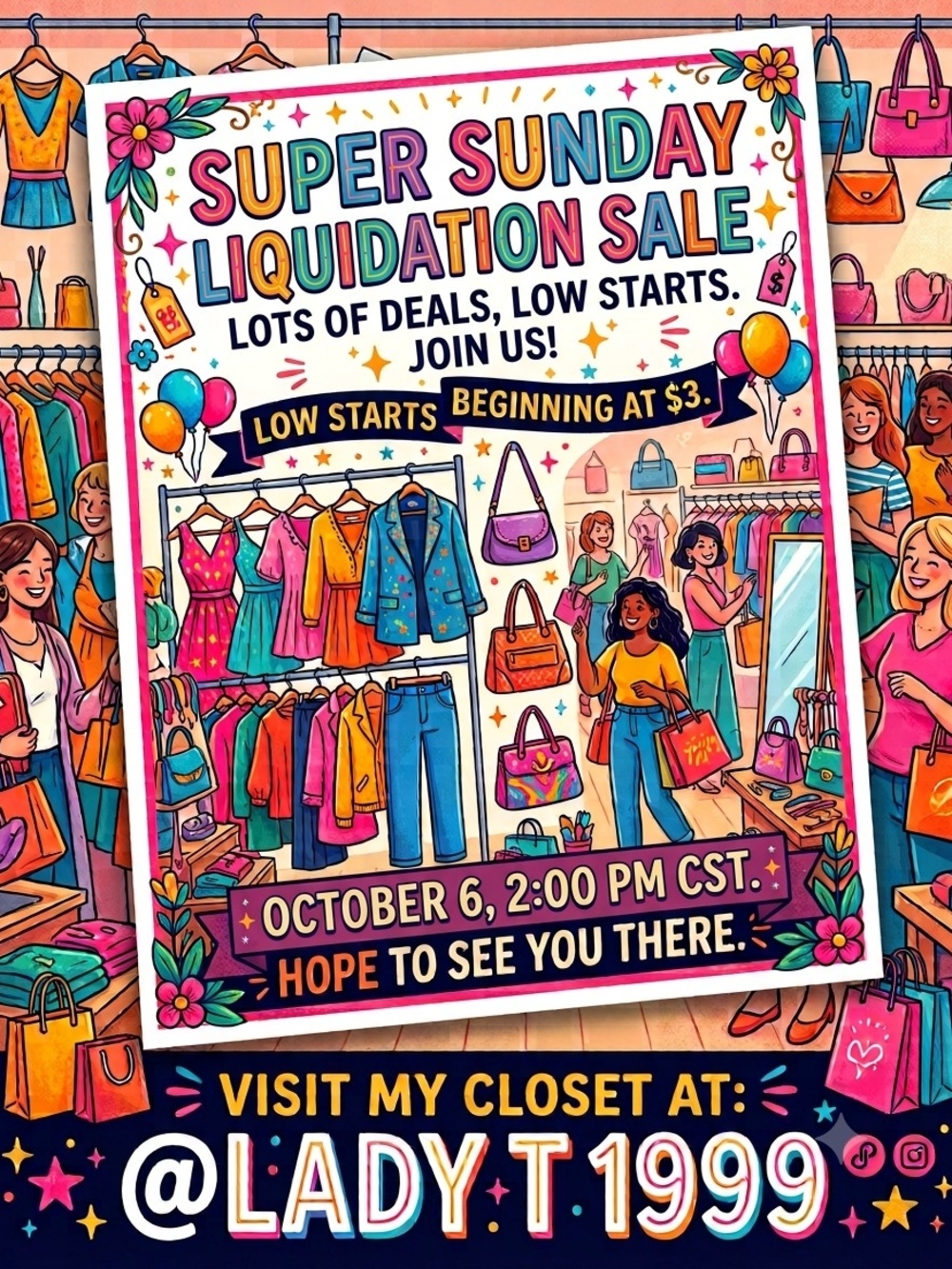 SUPER SUNDAY LIQUIDATION